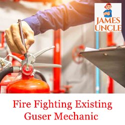 Fire Fighting Existing Guser Mechanic Mr. Arindam Chakrabarty in Simurali